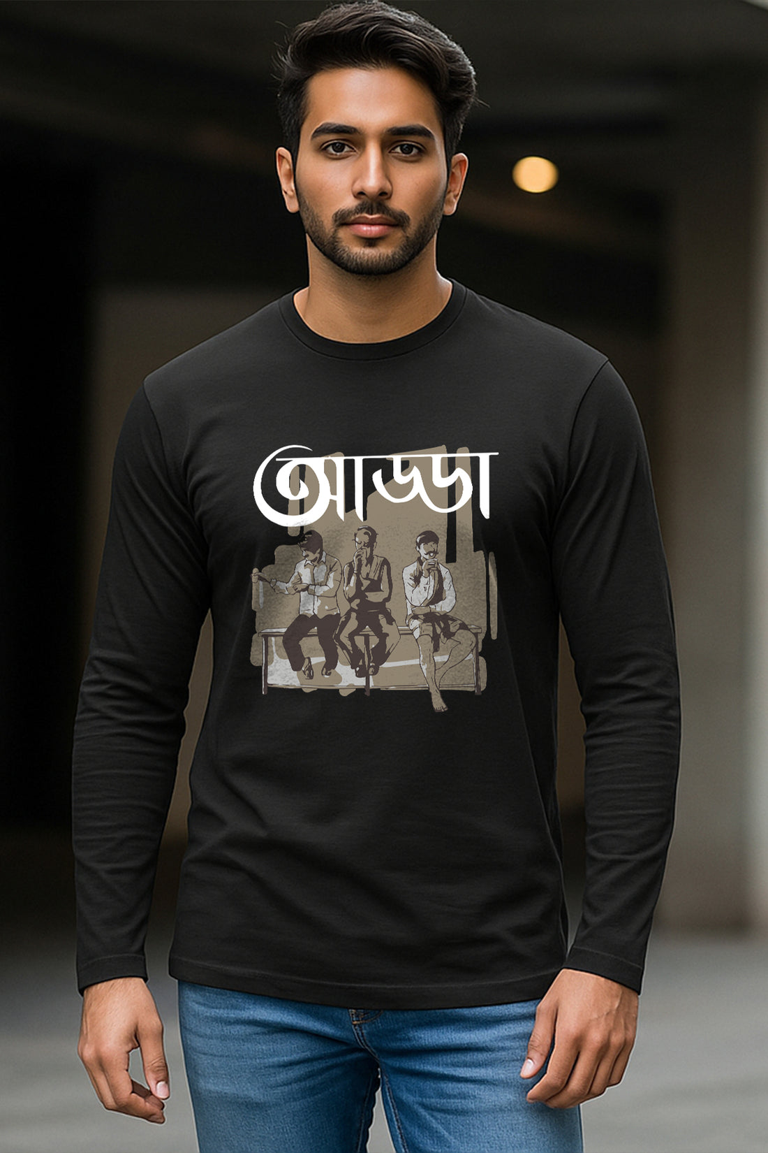 KRAZYKIND Adda full sleeve shirt with stylish design, featuring long sleeves and a comfortable fit, shown in the image.