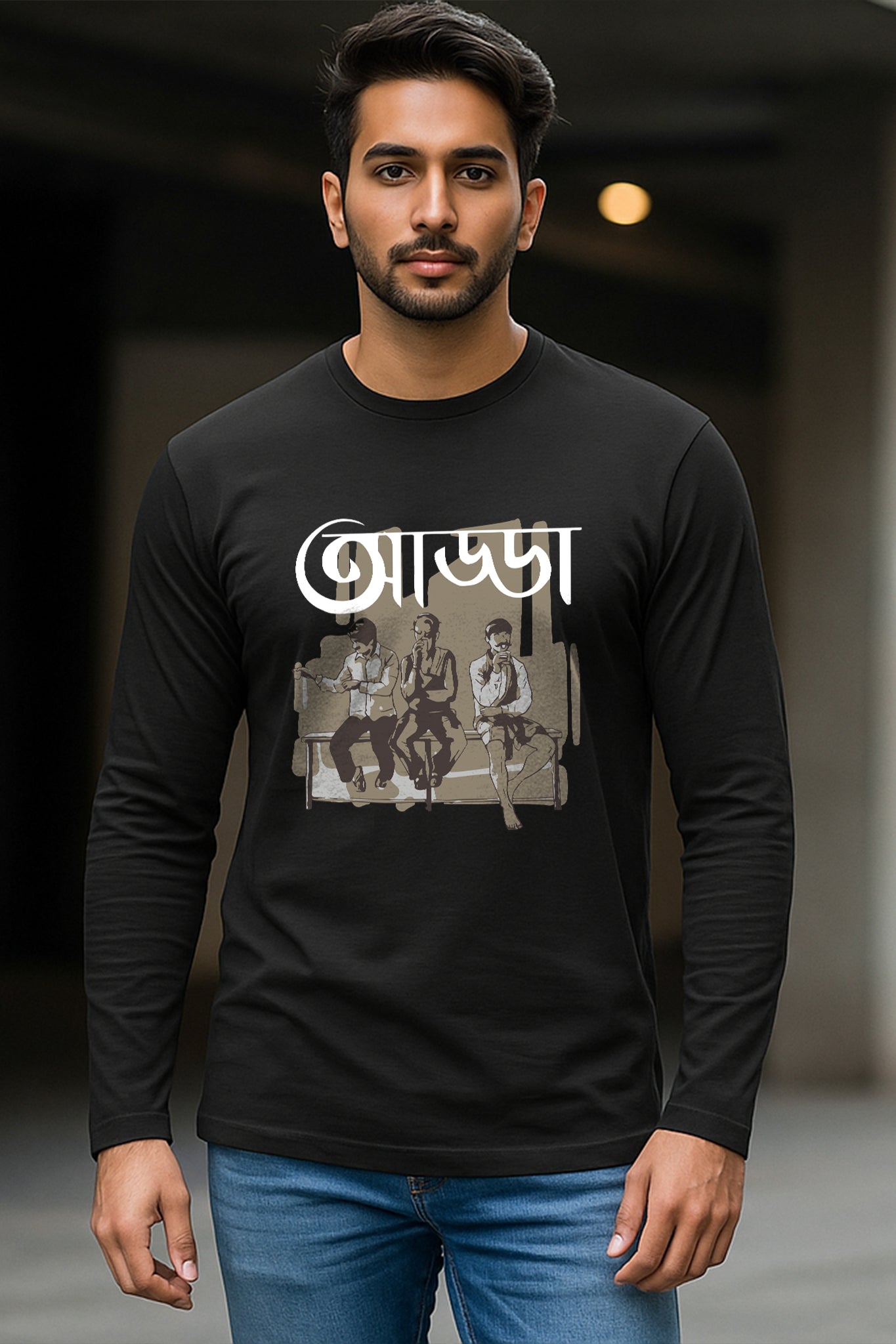 KRAZYKIND Adda full sleeve shirt with stylish design, featuring long sleeves and a comfortable fit, shown in the image.