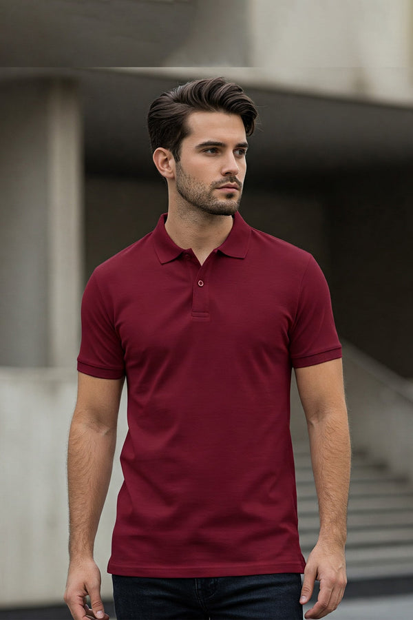 Maroon Polo Shirt KRAZYKIND