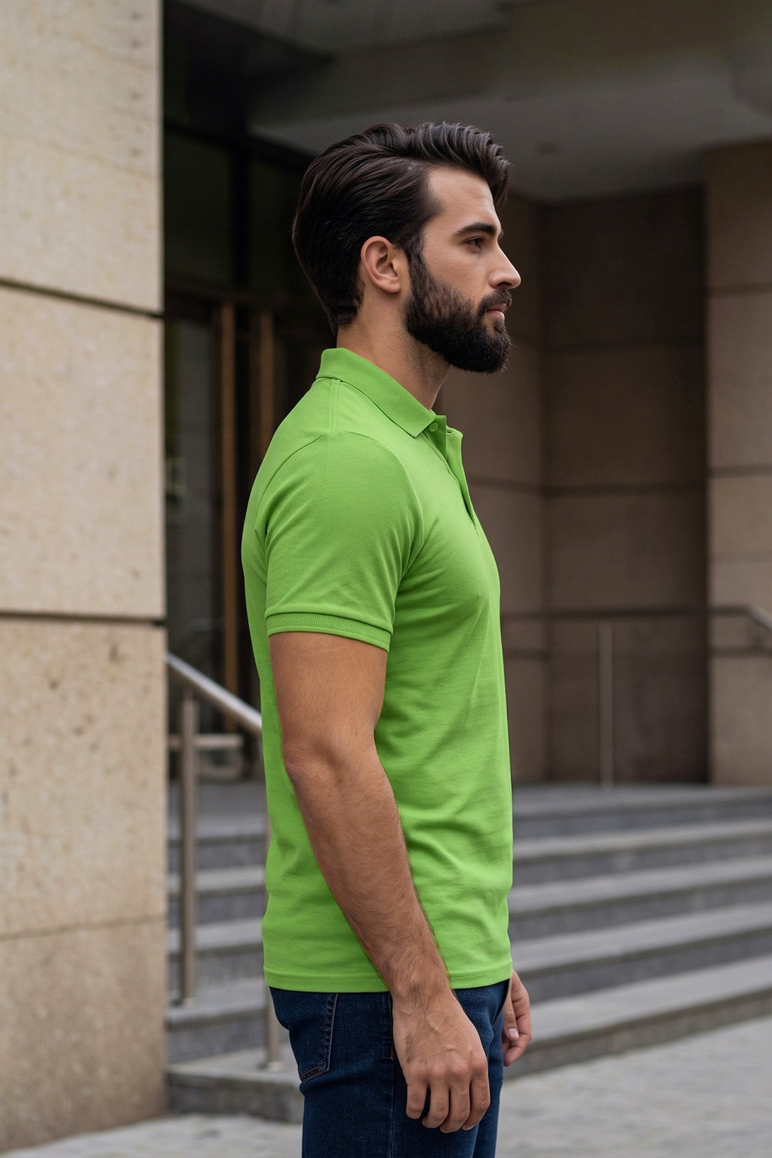 Green Polo Shirt KRAZYKIND