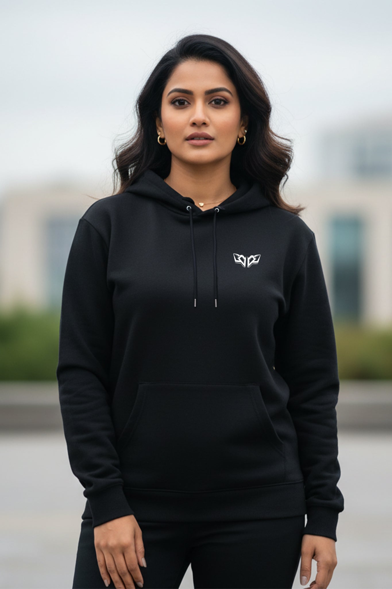 KRAZYKIND Spine Back Hoodie featuring a bold spine graphic on the back, casual fit, and comfortable fabric for everyday wear.