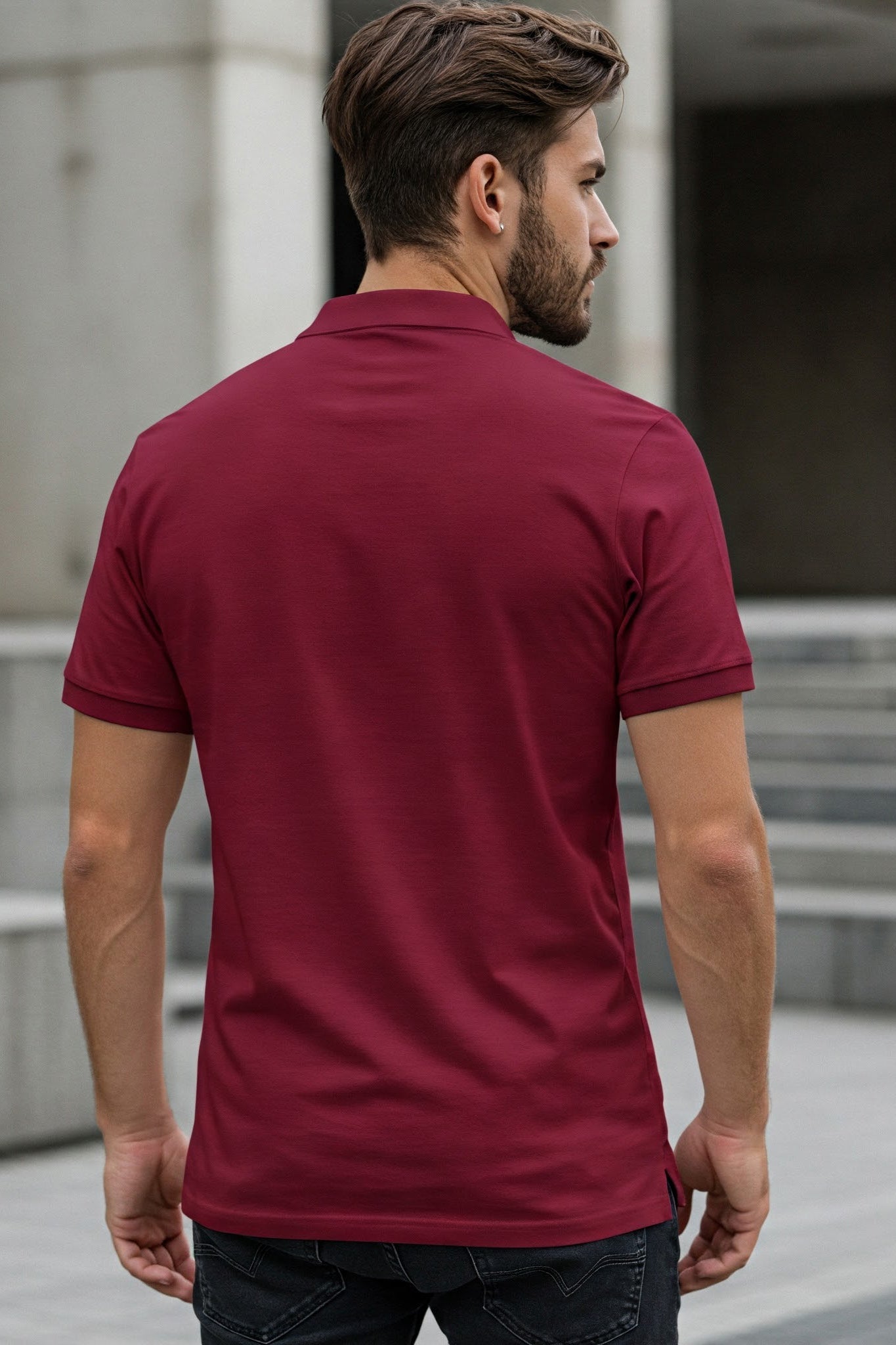 Maroon Polo Shirt KRAZYKIND
