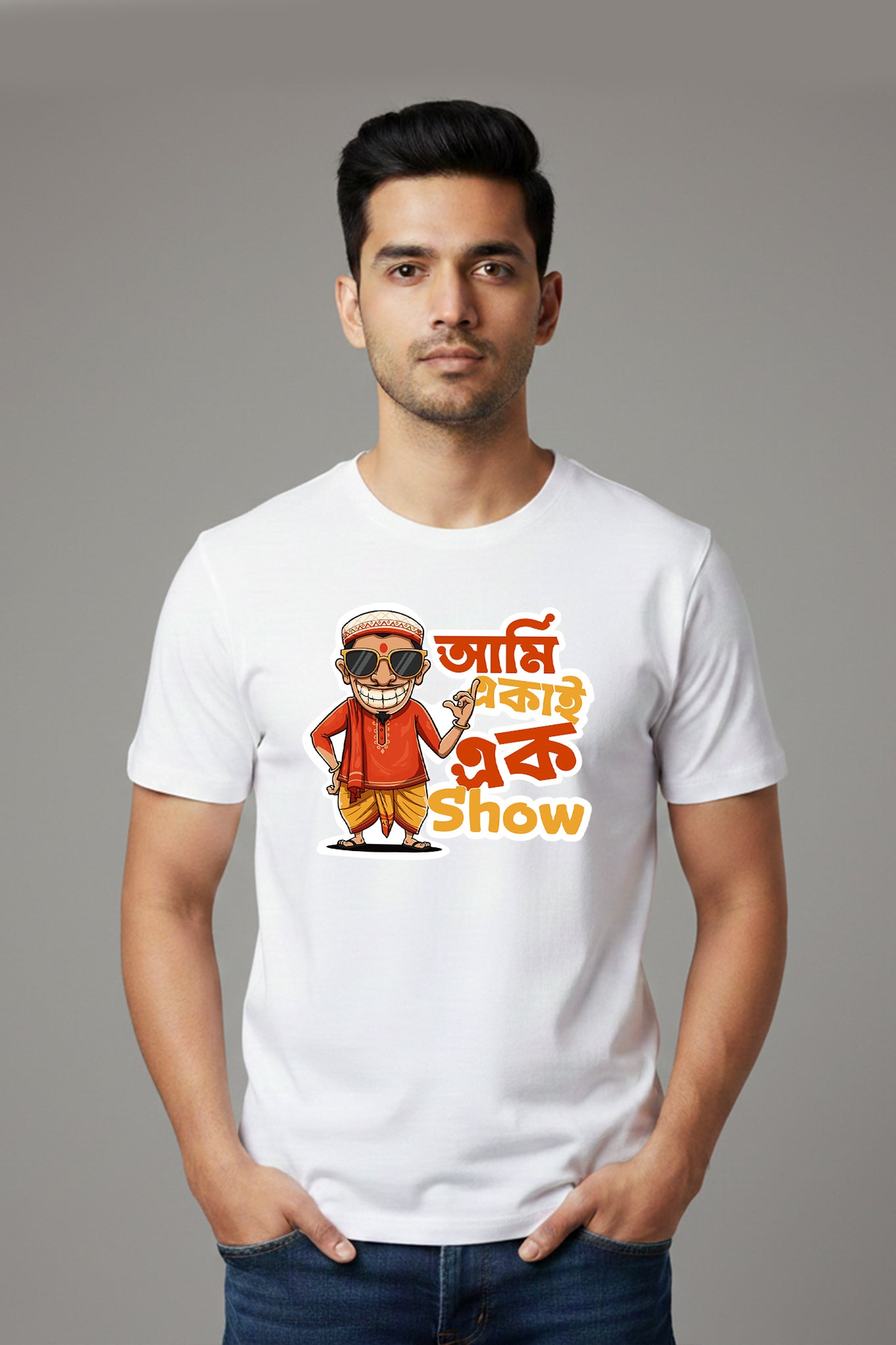 KRAZYKIND Ami Ekai Ek-show jewelry piece featuring intricate design and vibrant colors, displayed on a white background.