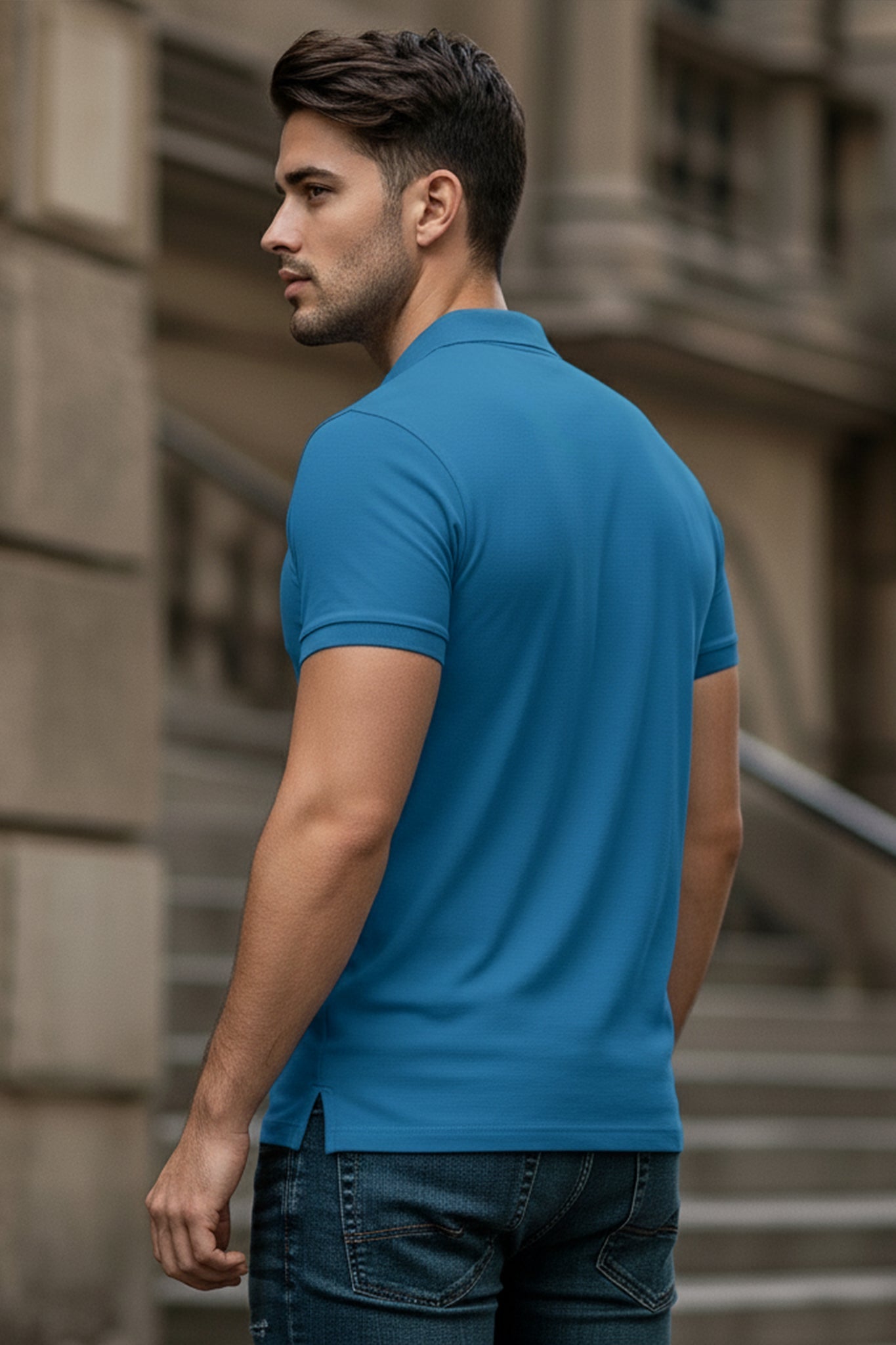 Blue Polo Shirt KRAZYKIND