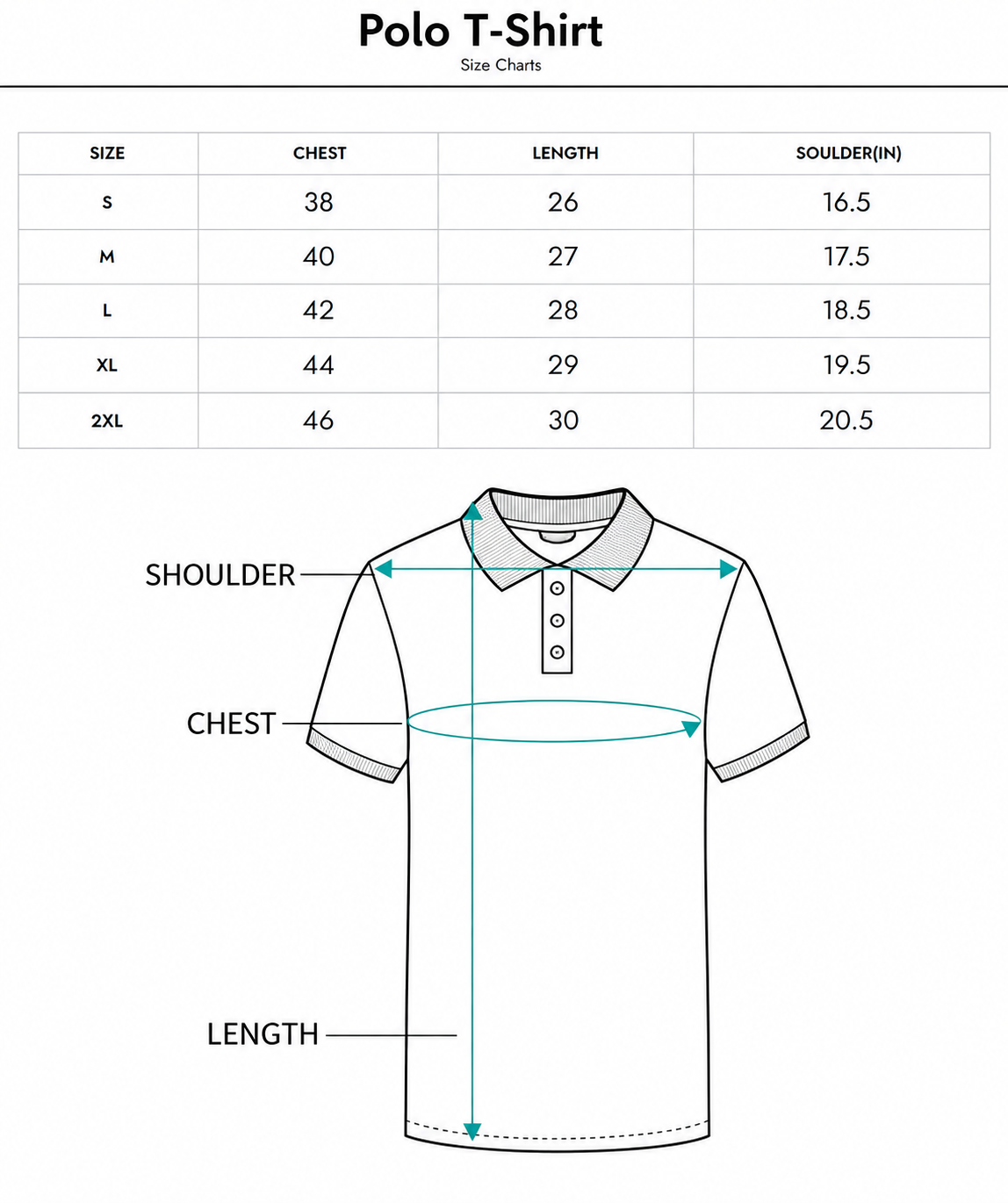 White Polo T-Shirt KRAZYKIND