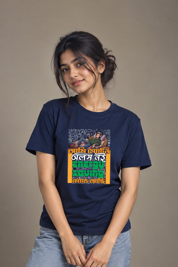 Olosh Noi | Regular Cotton T-Shirt for Women | Krazy Kind KRAZYKIND