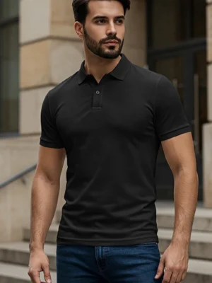 Black Polo Shirt