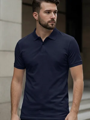 Navy Blue Polo Shirt
