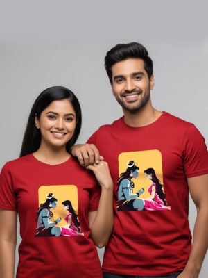 Shiv Durga Couple T-Shirt