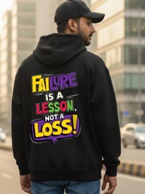 Failure Not a Loss Black Hoodie